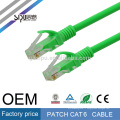 SIPU haute vitesse en option couleur 4 paires cavalier lan utp cat6 patch câble